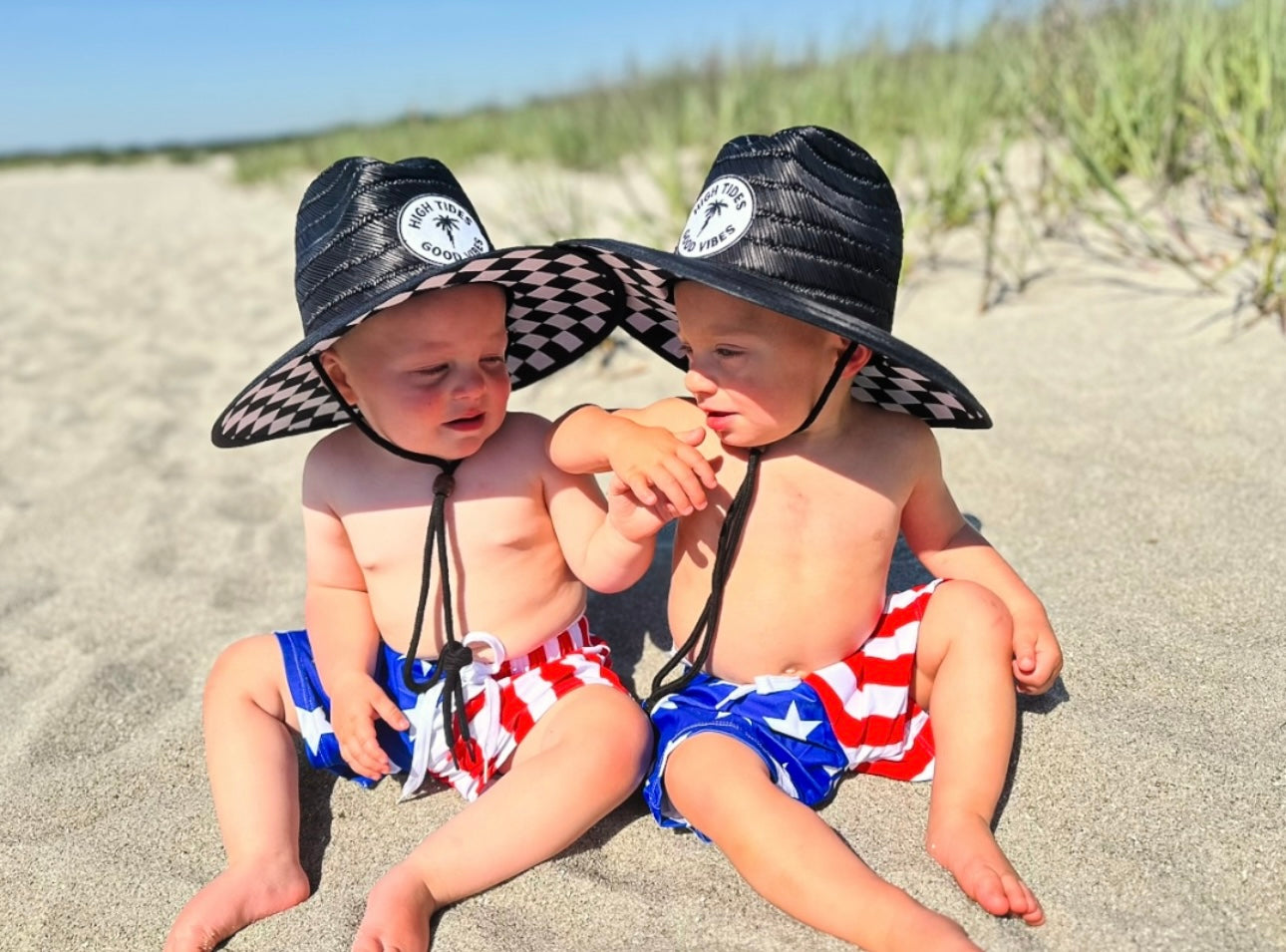 Toddler Electric Palm Straw Hat