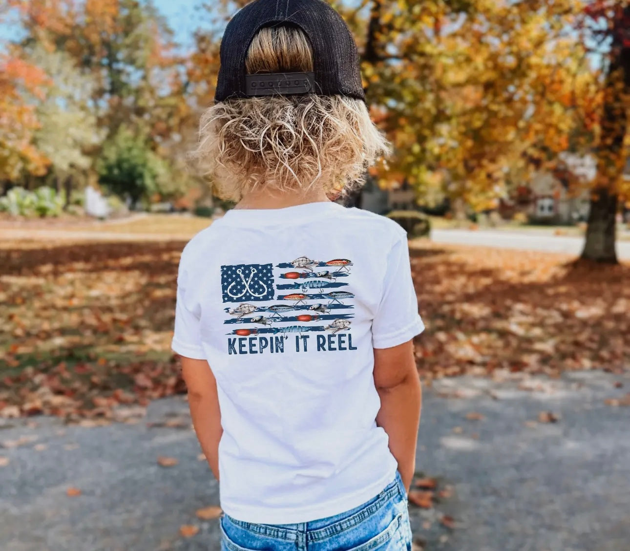 Keepin' It Reel Kid's Fishing Tee