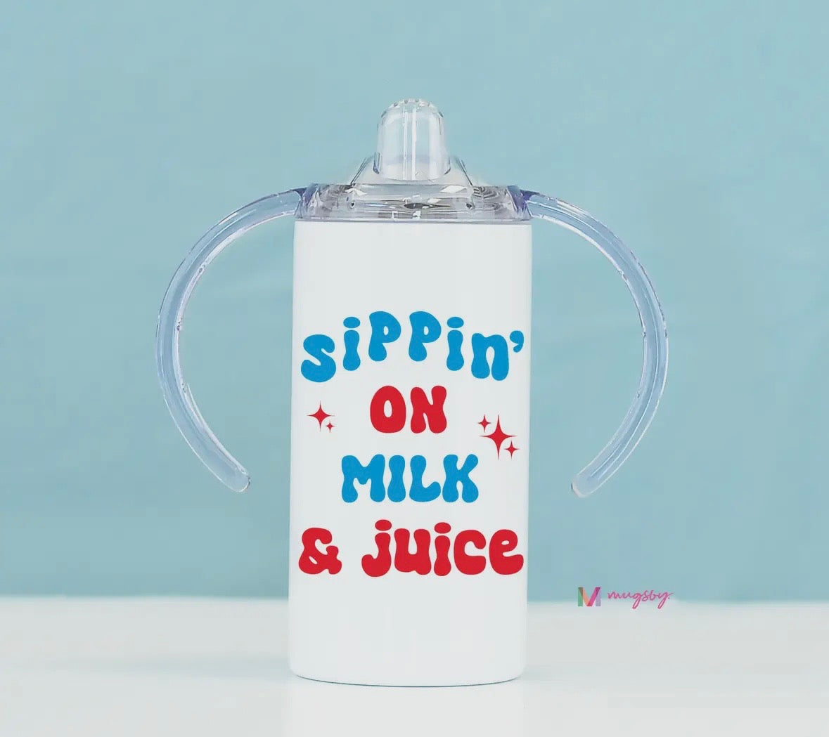 Milk and Juice Kids Stainless Steel Travel Cup, Kid Cup.