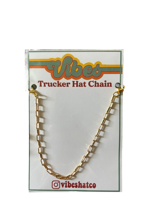 Small Paperclip Trucker Hat Chain | Hat Band | Hat Chain |